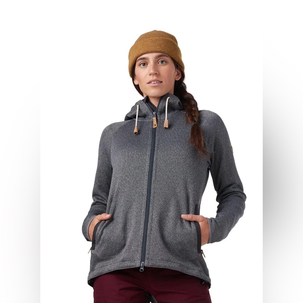 Fjallraven Ovik Fleece Grey Hoodie